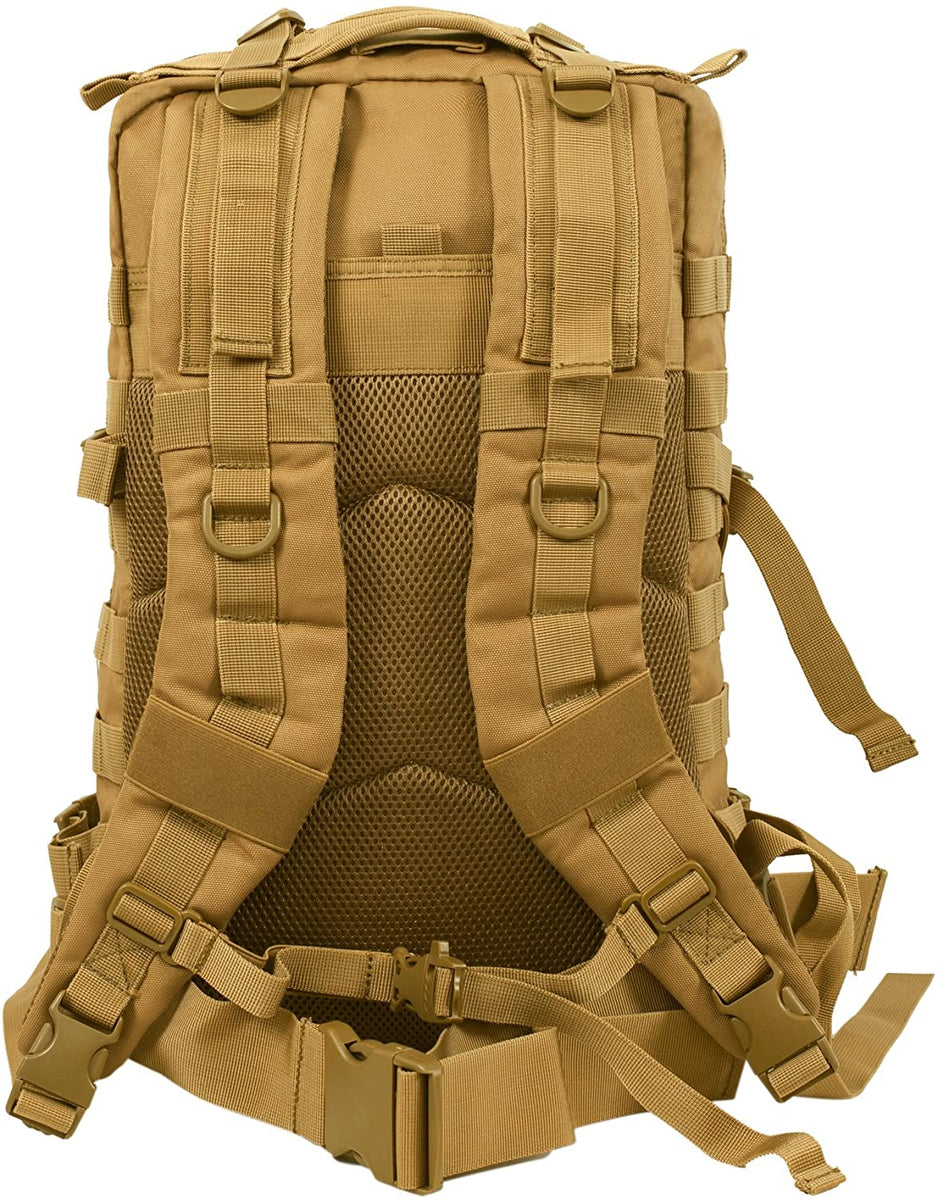 サイバトロン バックパック 3Pタクティカル MOLLE 防水 軽量 