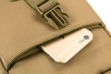 画像をギャラリービューアに読み込む, Seibertron 腰袋 防水財布 コンパクトガジェットバッグ　モール対応エコポーチ　ベルトウエストEDCポーチ　スマホ/手帳/ペン小物収納 iPhone 6 Plus iphone6s　6s　Plusケース Nexus6　XPERIA Z4 GALAXY S6 Galaxy Note3/4/5などに対応　ベルト装着可　ファスナーポケット 収納 カラビナ付　ウェストポーチ　アウトドア

